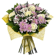 משלוח פרחים רוסיה זר סגול חייגו 037513618