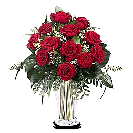 משלוח פרחים לספרד זר ורדים אדומים