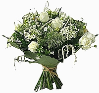 משלוח פרחים  לבן וטהור ליזיאנטוס